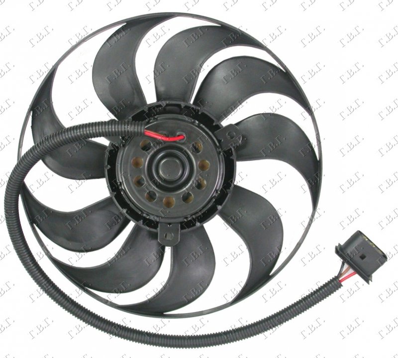 VENTILATOR A/C (MOTOR+ELISA)(29cm)BEN-DI