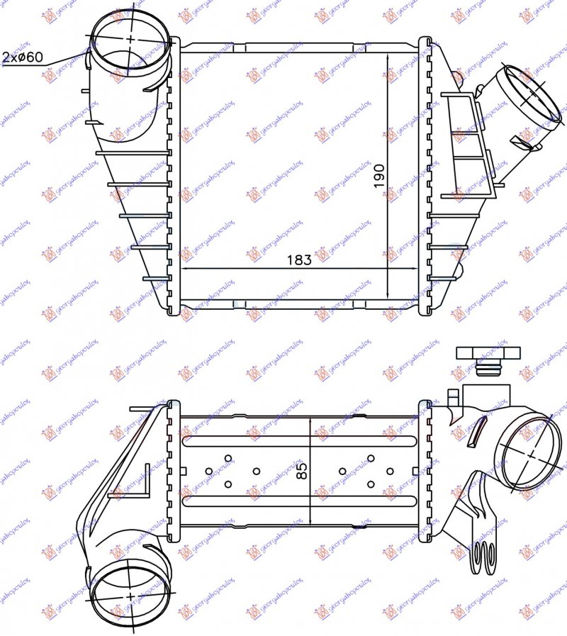 HLAD.INTERC.1.8T BENZIN/1.9 TDI -02