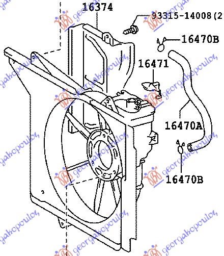 POKLOPAC VENTILATORA 1.0(-A/C)BENZIN