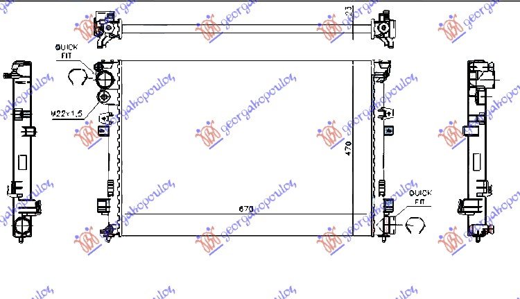 HLAD 1.9-2.0-2.1 D-TD(67x44.6)SA VENTILO