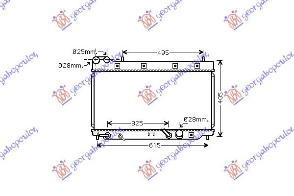 HLAD MOT. 1.4 8V +/-A/C AUT  04-(32.5x65