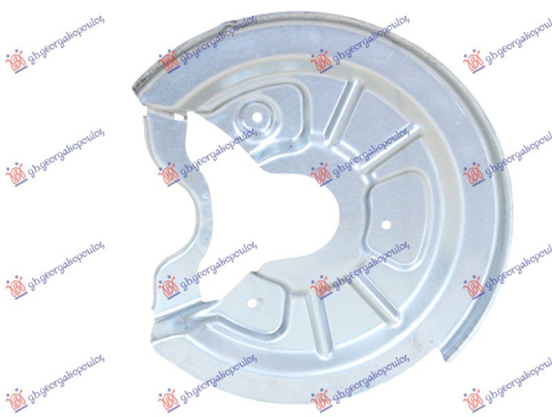 ZASTITA ZADNJEG KOCIONOG DISKA (PRECNIK ZASTITE 320/65mm) (PRECNIK DISKA 272mm) (BOSCH)