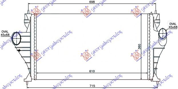 HLAD INTERC. 2.0i8V TURBO BEN.-1.9-2.1TD