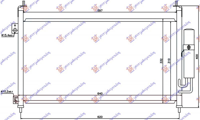 HLAD KLIME BENZIN-DIZEL (59.7x-31.5x16)