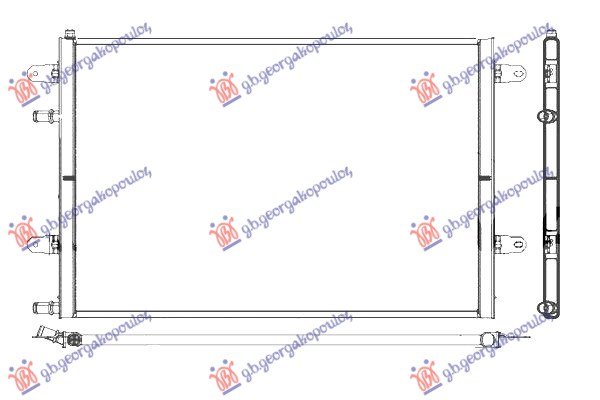 HLADNJAK MOTORA 3.0 TFSi BENZIN (615x430x16)