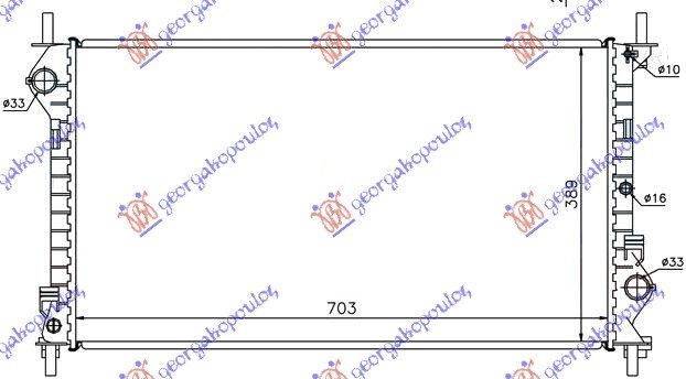 HLAD MOTORA 1.8i16V&TDCI +A/C(70.3x38.9)