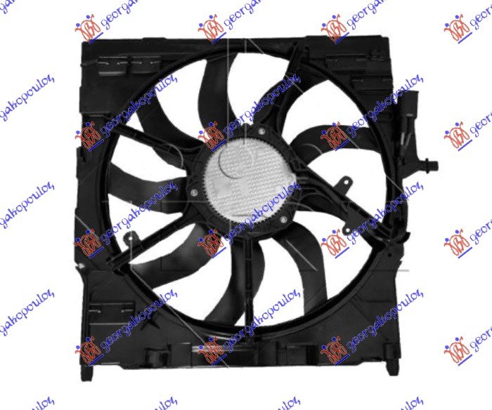 VENTILAT. 2.0 HIB 3.0 BEN/DIZ 517mm 850W