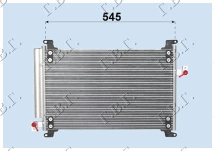 HLAD KLIME 1.6 16V (53.5x34x1.6)