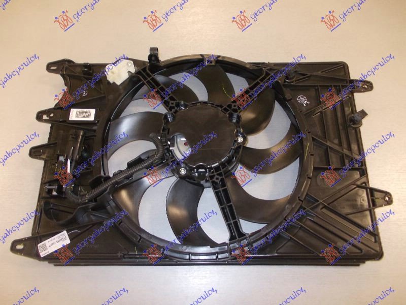 VENTILATOR KOMPLET BENZIN 1.3-1.6 (O)